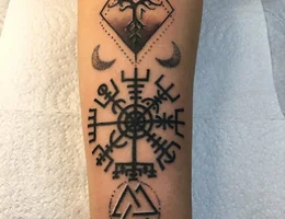 Valknut tattoo