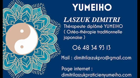 Photo DIMITRI LASZUK osteo-therapeute Yumeiho Finistere