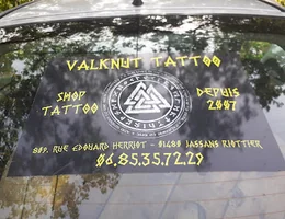 Valknut tattoo