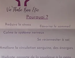 Vie'Thalie Bien Être - Massages Ayurvédiques Réflexologie Drainage Lymphatique